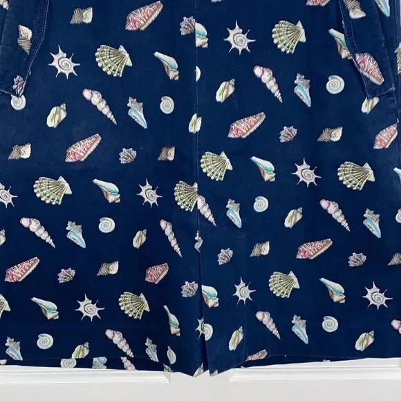 Talbots seashell print skirt size 8 - Picture 3 of 11